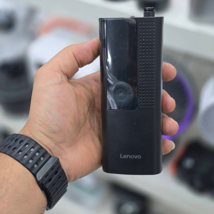 پمپ باد شارژی و قابل حمل خودرو از برند لنوو (Lenovo)