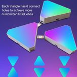 پنل‌ دیواری طرح گیمینگ سه ضلعی