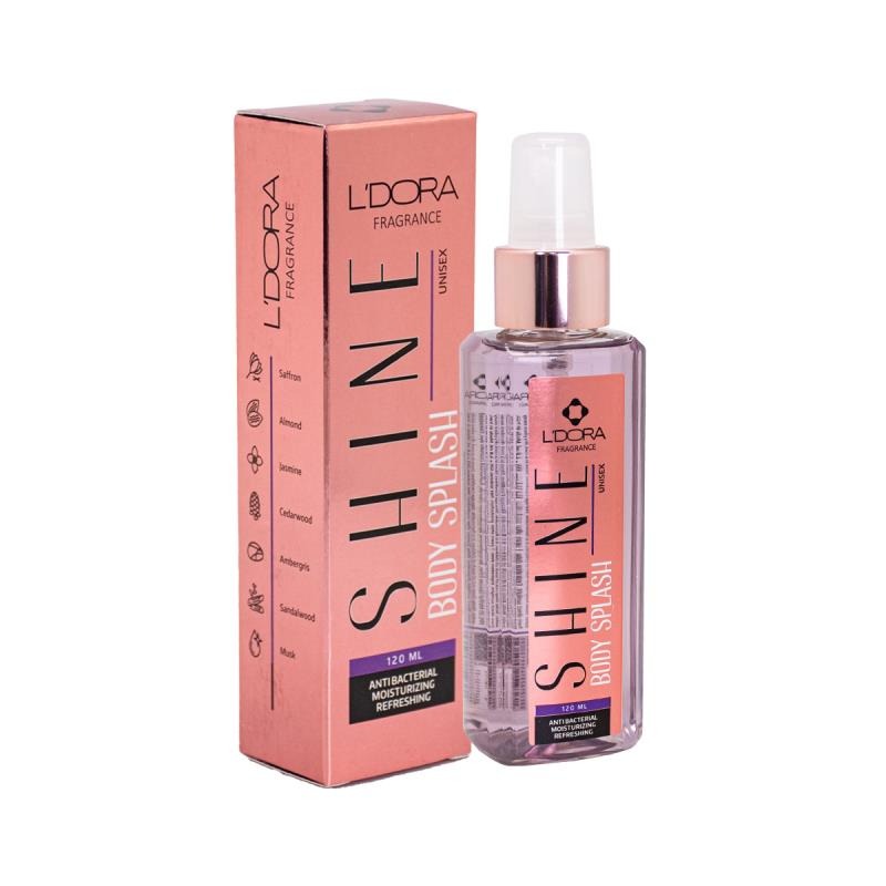 اسپری ( بادی اسپلش ) خوشبوکننده بدن مدل شاین 120 میلی لیتر SHINE BODY SPLASH