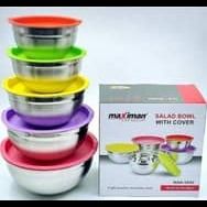 کاسه استیل 5 عدده ماکسیمان مدل man-0041