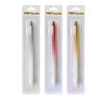 شمع تولد مدل مدادی  بسته 3 عددی