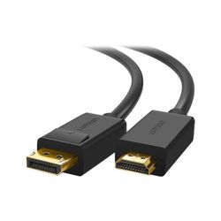 کابل تبدیل DisplayPort به HDMI یوگرین مدل DP101 - 10202 طول 2 متر
