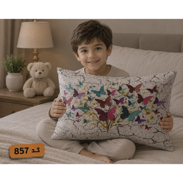 روبالشتی مخمل پورشه کد A857 (یک عدد)