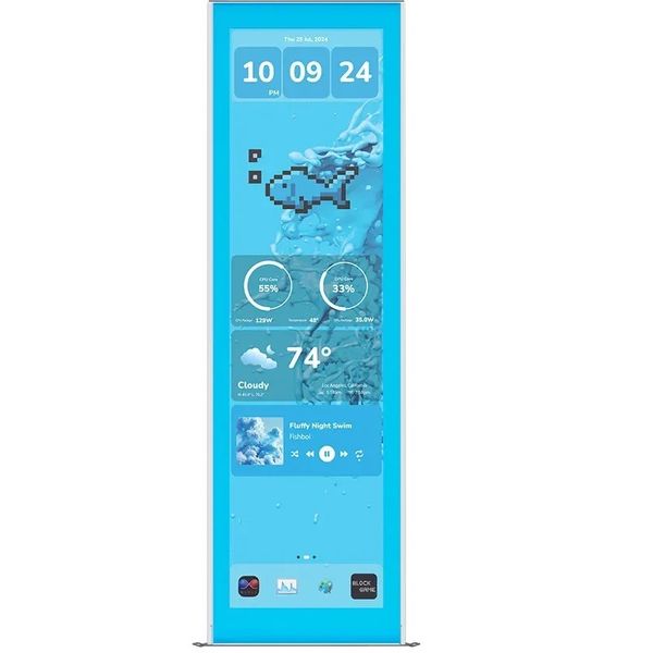 HYTE Y70 Display Touch BLUEBERRY MILK