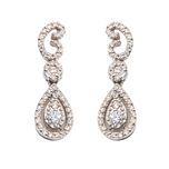 گوشواره طلا 18 عیار زنانه سهی مدل SV31