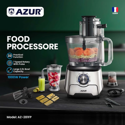 غذاساز چندکاره آزور- AZUR مدل AZ281FP ظرفیت 3.5 لیتر