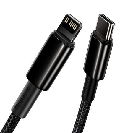 کابل تبدیل USB-C به لایتنینگ باسئوس مدل Tungsten طول 2 متر catlwj-a01