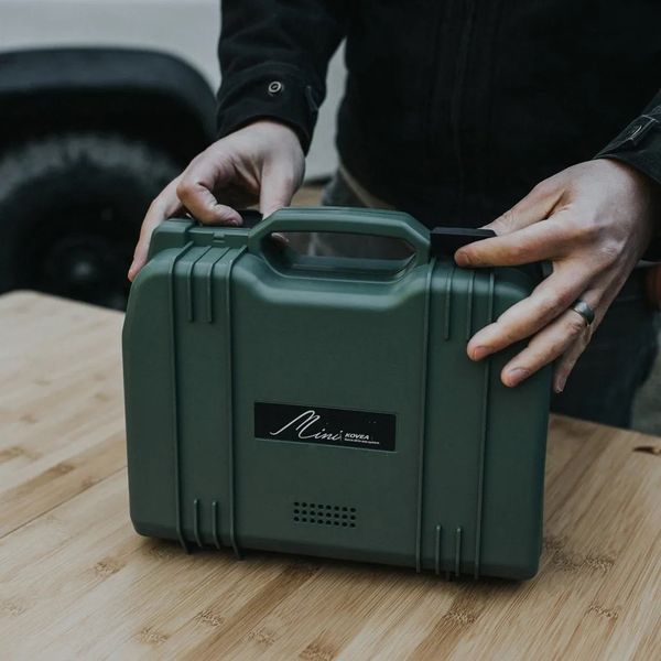 اجاق و ظرف سفری کووآ مدل Retro All In One Mini کد KGG-1805