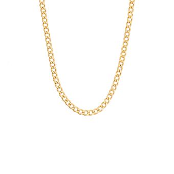 گردنبند طلا 18 عیار دخترانه  گالری طلای مریم اکرمی مدل کارتیه تاینی