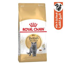 غذای خشک گربه رویال کنین مدل British Shorthair وزن 2 کیلوگرم