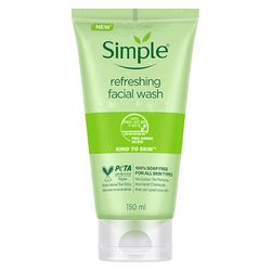 اسکراب لایه بردار پوست سیمپل مدل REFRESH-WASH B حجم 150 میلی لیتر