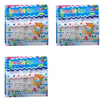 خاک ژله ای مدل کریستالی وزن 2 گرم بسته 3 عددی