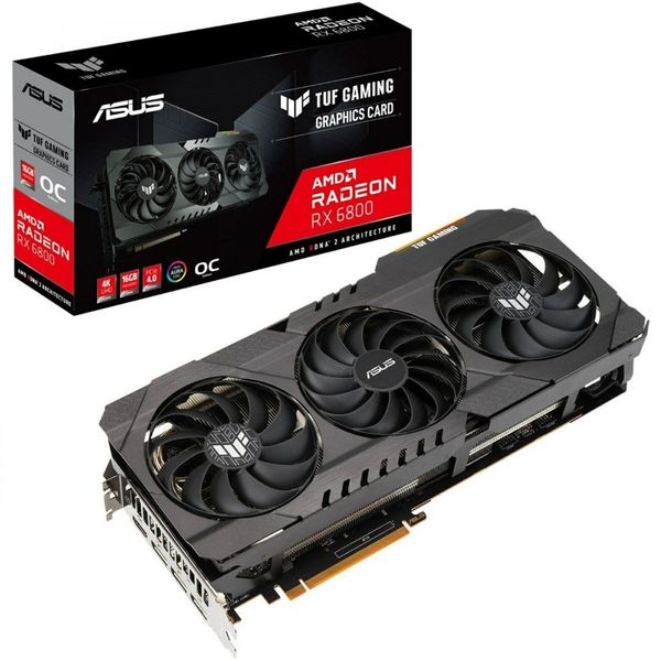 کارت گرافیک ایسوس ASUS TUF Gaming RX 6800 oc 16GB(استوک)