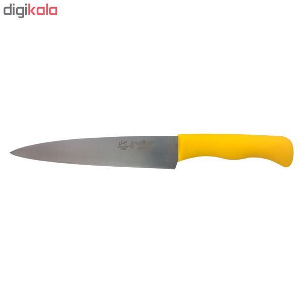 چاقو آشپزخانه حیدری مدل راسته ای طرح المانی