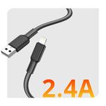 کابل تبدیل USB به لایتنینگ  هوکو مدل X69 ANTI-WINDING طول 1 متر