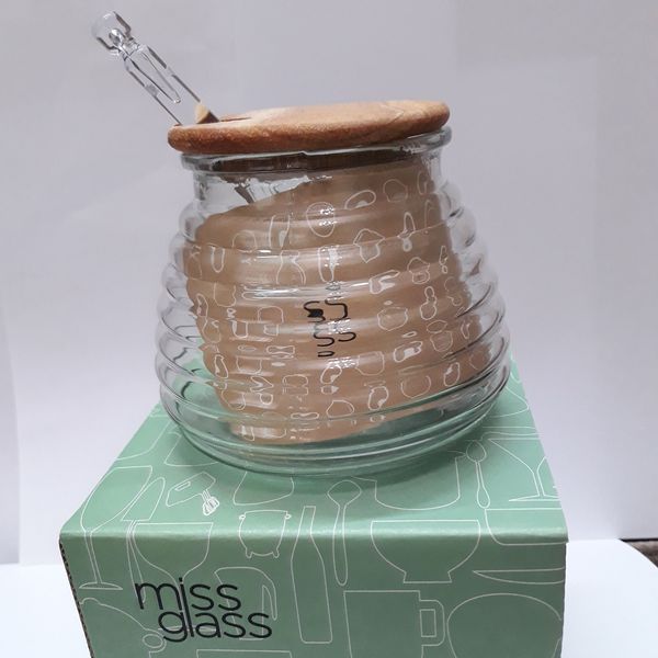 ظرف مربا و عسل میس گلس کد MA002