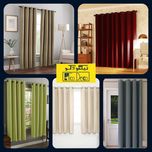 پرده تیکو دکو مدل اسپورت تاچ یورو سایز 140x230 سانتیمتر*50