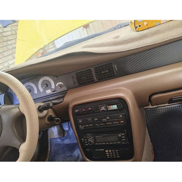 برچسب بدنه خودرو مهدیار مدل کربن کد SK103M رول یک متری*106
