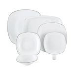 سرویس غذاخوری27 پارچه کواترو چینی زرین ایران مدل سمن درجه عالی