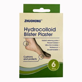 چسب ضد تاول زوهانگ مدل هیدروکلوئید بسته 6 عددی