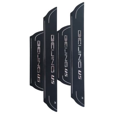 برچسب پارکابی خودرو امیران اسپرت طرح چرم کد 2025108 مناسب برای بیجینگ U5 مجموعه 4 عددی