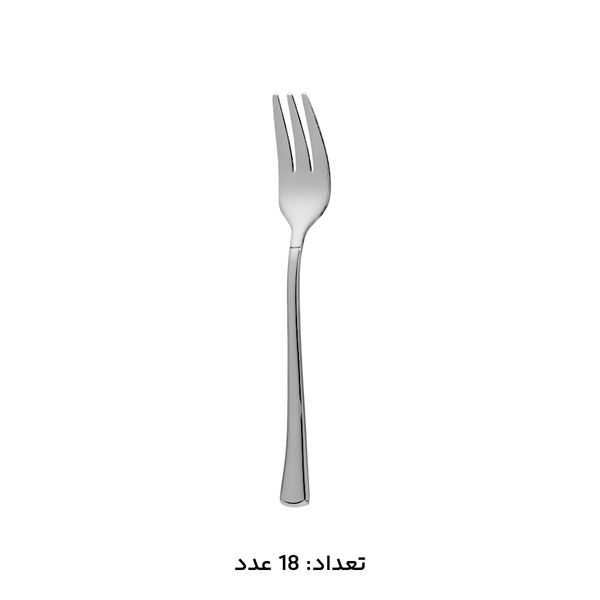 سرویس قاشق، چنگال و کارد استیل 146 پارچه 30 نفره کابان مدل 195