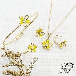 سرویس بچه گانه ژوپینگ طرح گل کد 13904