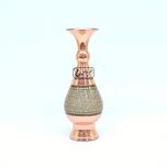 گلدان صراحی مس و خاتم 20 سانت هنر پارس