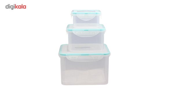 ظرف فریزری لیمون مدل DLM16 بسته 3 عددی درجه عالی