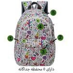 کوله پشتی مدل XN - 150003 به همراه جامدادی