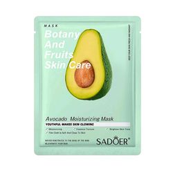 پک 20 عددی ماسک صورت ورقه ای انواع میوه ها وزن 25 گرم