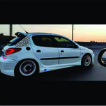 برچسب بدنه خودرو لیزارد مدل اسپورت طرح لانه زنبوری کد LZD-885 بسته دو عددی*884