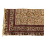 رومیزی قلمکار طرح نقاشی های عالی قاپو کد 06