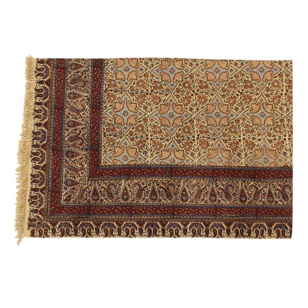 رومیزی قلمکار طرح نقاشی های عالی قاپو کد 06