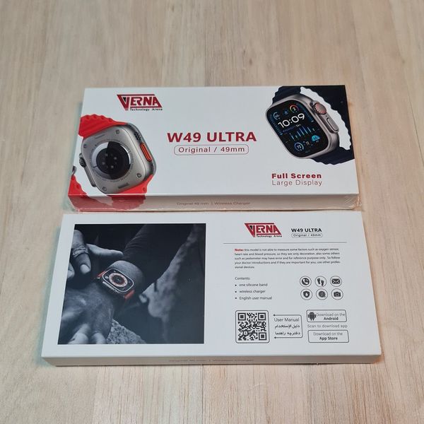 ساعت هوشمند ورنا مدل  W49 Ultra