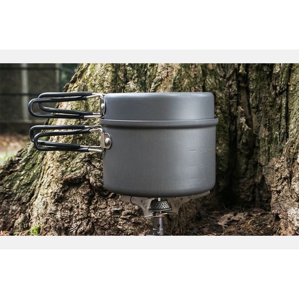 ست سرشعله و ظروف سفری کووآ مدل Solo Lite