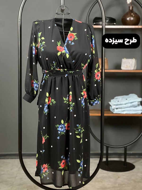 پیراهن حریر چپ و راستی 1291