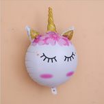 بادکنک فویلی طرح تک شاخ یونیکورن