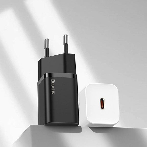 شارژر دیواری 25W باسئوس مدل Baseus Super Si 1C EU