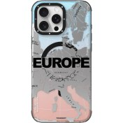 قاب iphone 16Pro برند یانگ کیت مدل color changing luggage کد europe