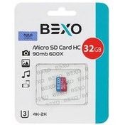کارت حافظه BEXO ظرفیت 32 گیگابایت microSDHC سرعت 90MB