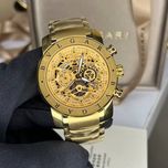 ساعت مچی مردانه بولگاری Bvlgari 9998B صفحه طلایی