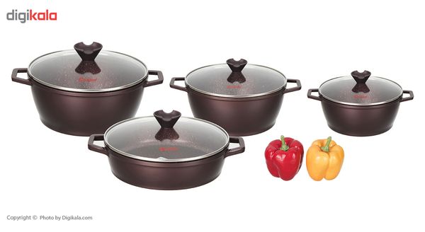 سرویس پخت و پز 8 پارچه کاندید مدل ورونا