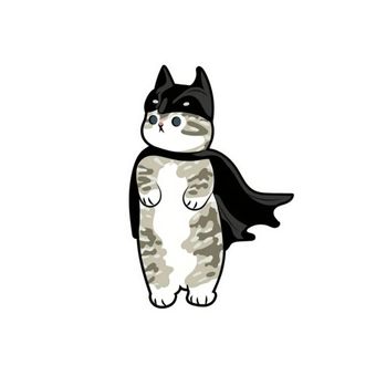 برچسب خودرو مدل گربه بتمنی