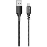 کابل تبدیل USB به MICROUSB بروفون مدل BX54 طول 1 متر