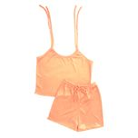 ست تاپ و شلوارک زنانه مدل SIMPLE کد tm-2287