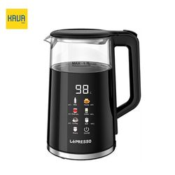 کتری برقی LePresso با نمایشگر چند دما – خاموشی خودکار | مشکی
