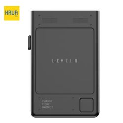 Levelo Onyx Portable 3-in-1 Cardholder Power Bank | پاوربانک Levelo Onyx با ظرفیت 5000 میلی‌آمپرساعت و جای کارت 3 در 1