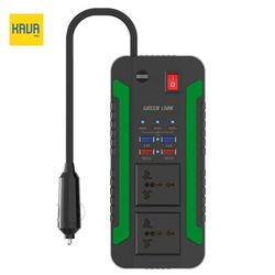 اینورتر برق گرین لاین مدل Spark 300 با توان 300 وات و 9 پورت خروجی – مشکی