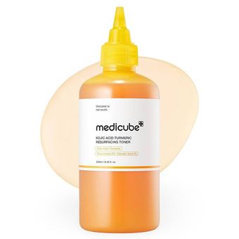 تونر کوجیک اسید مدی‌کیوب | روشن‌کننده و ضد لک | Turmeric + Niacinamide + Glycolic